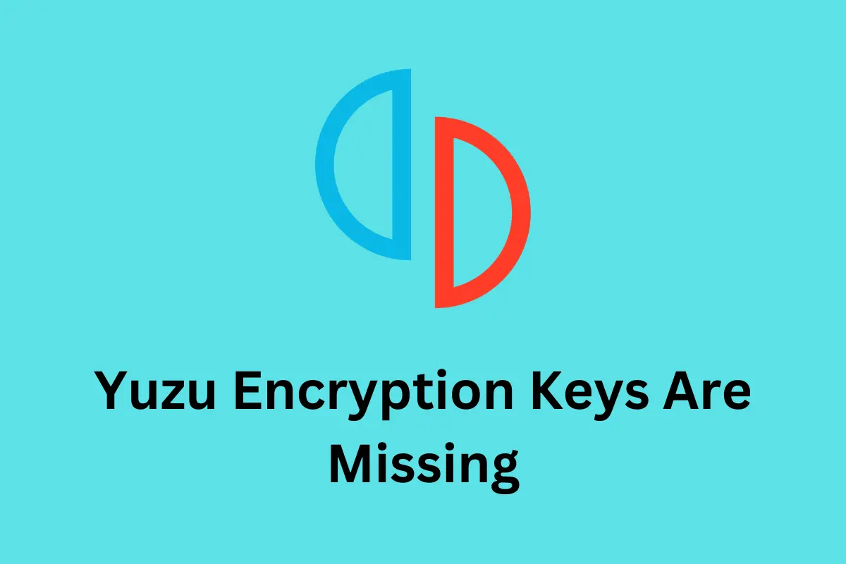 Yuzu Encryption Keys Are Missing