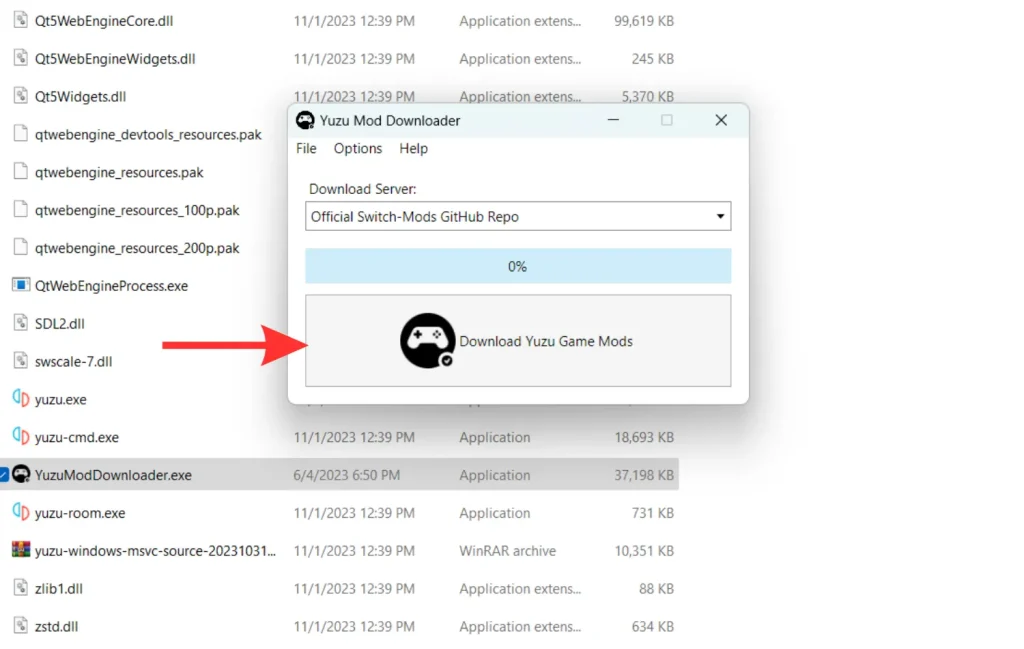 Download Yuzu Game mods