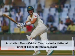 Australian Men's Cricket Team vs India National Cricket Team