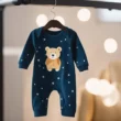 RS 149 Bear Design Long-Sleeve Baby Jumpsuit TheSpark Shop