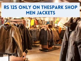 Rs 125 Only on TheSpark Shop Men Jackets