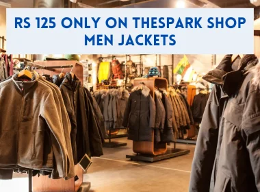Rs 125 Only on TheSpark Shop Men Jackets