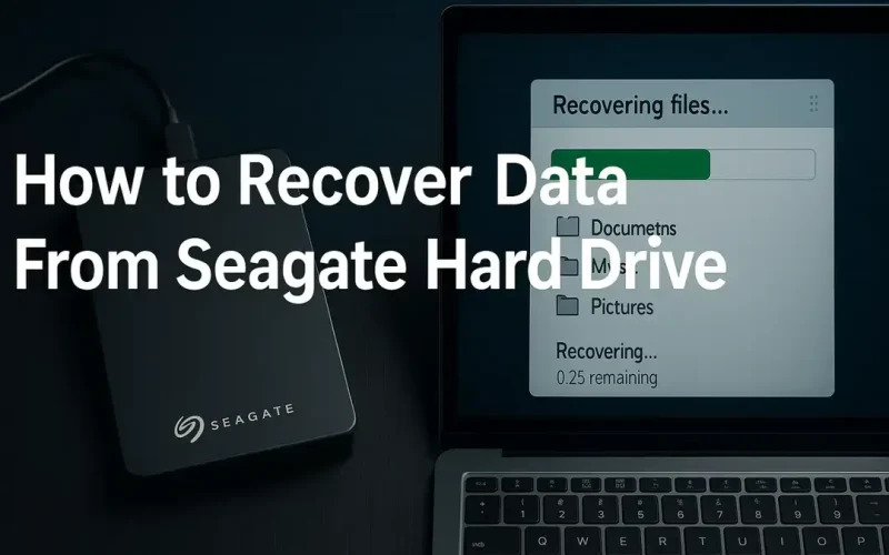 How to Recover Data From Seagate Hard Drive