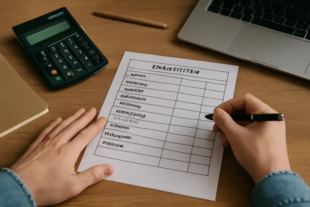 Create a Detailed Budget Plan