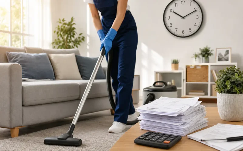 How Hiring a Cleaning Service Saves Time & Money